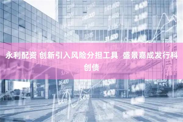永利配资 创新引入风险分担工具  盛景嘉成发行科创债